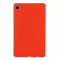 Liquid Silicone Tablet Case for Samsung Galaxy Tab A7 Lite 8.7-inch, Microfiber Lining Anti-scratch Protective Cover - Red