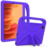 Portable EVA Tablet Protective Case Cover with Kickstand for Samsung Galaxy Tab S6/S6 Lite/S6 Lite (2022)/A7 10.4 (2020)/S5e SM-T720 - Purple