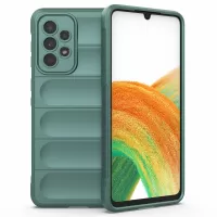 Cell Phone Cover Bag for Samsung Galaxy A73 5G, Drop Resistant TPU Rugged Back Phone Case - Green