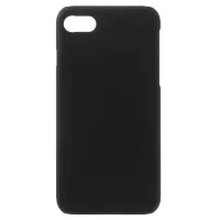 Rubberized PC Back Case for iPhone SE (2020)/SE (2022)/8/7 4.7 inch - Black