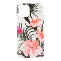 Flower Pattern TPU Soft Phone Case Cover for iPhone 11 Pro Max 6.5 inch - Weigela
