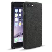 KSQ Cloth Texture Hard Plastic Case for iPhone SE (2020)/SE (2022)/7/8 4.7 inch - Black