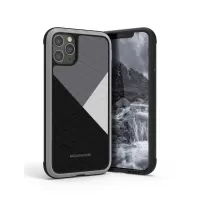 RAIGOR INVERSE BECKLEY Series Color Splicing TPE+PC+TPU Combo Case for iPhone 11 Pro Max 6.5 inch - Black