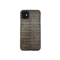 Business Series Crocodile Skin PU Leather Case for Apple iPhone 11 6.1 inch - Grey