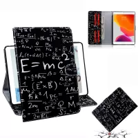Pattern Printing Wallet Leather Tablet Case for iPad 10.2 (2021)/(2020)/(2019) - Math