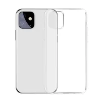 BASEUS Simple Series For iPhone 11 6.1 inch (2019) TPU Phone Case Clear Transparent Phone Cover - Transparent
