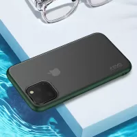 X-LEVEL Matte 2-in-1 TPU+PC Hybrid Phone Case Protective Shell for iPhone 11 Pro 5.8 inch (2019) - Army Green