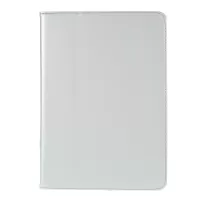 Leather Tablet Stand Cover Case for iPad 10.2 (2021)/(2020)/(2019) / Air 10.5\ (2019) / Pro 10.5\ (2017) - Silver