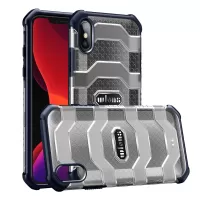 Explorer Series Non-slip Hard PC + TPU Hybrid Case for iPhone XS Max 6.5 inch - Navy Blue