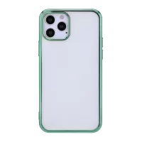 Electroplated TPU Soft Case for iPhone 12 mini 5.4 inch - Light Green