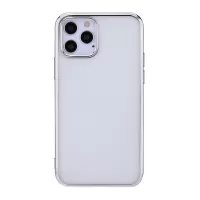 Electroplated TPU Soft Case for iPhone 12 mini 5.4 inch - Silver