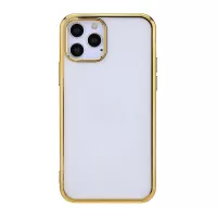 Electroplated TPU Soft Case for iPhone 12 - Gold