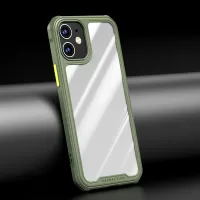 PC + TPU Drop-resistant Cover [Precise Cutout] for iPhone 12 Pro/12 - Green