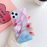 Marble Pattern for iPhone 12/12 Pro Four-corner Anti-fall IMD TPU Case - Style C