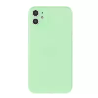Matte Ultra-thin PC Mobile Phone Case for iPhone 11 6.1 inch - Light Green