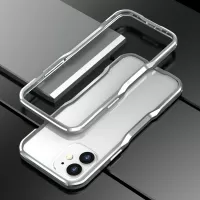 LUPHIE Metal Bumper Case for iPhone 12 Mini - Silver