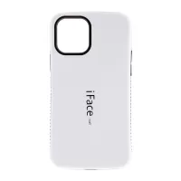 IFACE MALL PC + TPU Hybrid Case Accessory Glossy Cover for iPhone 12 Pro Max 6.7 inch - White