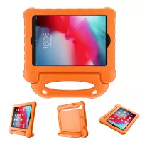 Anti-shock Kickstand Handle EVA Tablet Case for iPad mini (2019) 7.9 inch/mini 4/Mini/Mini 2/mini 3- Orange