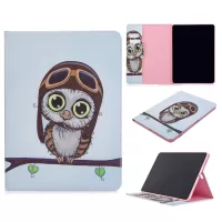 Pattern Printing Flip Leather Wallet Tablet Shell for iPad Pro 11-inch (2020)/(2018) - Cute Owl