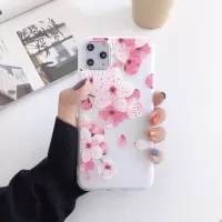 Blossom Fantasy Series Pattern Printing Flower TPU Phone Cover Case for iPhone 12 Pro Max - Style B