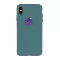 Animal Doll Coated TPU Phone Case for Apple iPhone XS/X 5.8 inch - Wizard