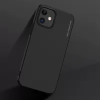 X-LEVEL Knight Series Frosted Plastic Cover for iPhone 12 / 12 Pro - Black