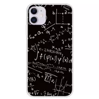 Pattern Printing Soft TPU Phone Cover for iPhone 12 Pro / iPhone 12 - Math