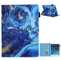 Patterned Leather Stand Smart Shell for iPad Air/Air 2/Pro 9.7 inch (2016)/iPad 9.7-inch (2018)/(2017) - Painting