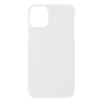 Rubberized Plastic Hard Phone Case Cover for iPhone 11 6.1 inch (2019) - White