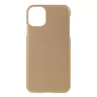 Rubberized Plastic Hard Phone Case Cover for iPhone 11 6.1 inch (2019) - Gold