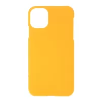 Rubberized Plastic Hard Cell Phone Case Cover for iPhone 11 Pro 5.8 inch (2019) - Yellow