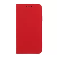 Liquid Silicone Touch Leather Unique Case for iPhone 11 6.1 inch - Red