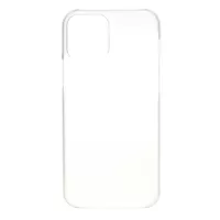 Rubberized Hard PC Case Protective Shell for iPhone 12 - Transparent