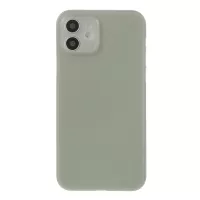 Precise Hole Opening Ultra-thin and Slim Hard PC Case for iPhone 12 mini - Grey