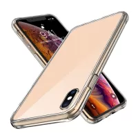 LEEU DESIGN Ice Crystal Series Tempered Glass Glass+Acrylic Mobile Cover for iPhone XS Max 6.5 inch