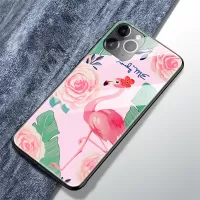 Pattern Printing Tempered Glass + TPU Phone Case for Apple iPhone 11 Pro Max 6.5 inch - JM-1109