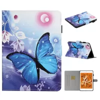 Printing Skin Leather Tablet Shell for iPad mini (2019) 7.9 inch/4/3/2/1 - Butterfly