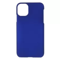 Rubberized Plastic Hard Phone Case Cover for iPhone 11 6.1 inch (2019) - Dark Blue