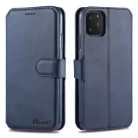 AZNS Wallet Leather Stand Case for iPhone 12 mini 5.4 inch - Blue