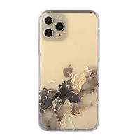 Straight Edge Precise Hole Opening Marble Pattern Soft TPU Case for iPhone 11 Pro Max - Style B