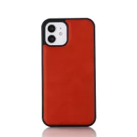 Retro TPU Cover Case for iPhone 12 Pro Max MagSafe Magnetic Cover - Red
