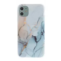 Marble Pattern IMD TPU Shell for iPhone 11 6.1 inch Cover Four-corner Anti-fall - Style G