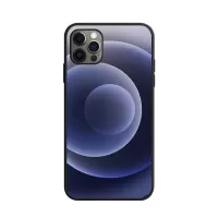 NXE O Series TPU Phone Cover Case for iPhone 12 Pro Max - Dark Blue