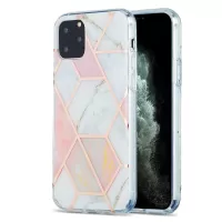 Marble Pattern Electroplating IMD 2.0mm TPU Case Cover for iPhone 11 Pro 5.8 inch - Style A