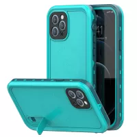 REDPEPPER IP68 Waterproof Case Magnetic Shell for iPhone 12 Pro Max - Blue
