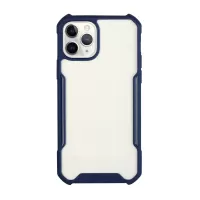 Shockproof Hard Acrylic Phone Case for iPhone 12 mini 5.4 inch - Dark Blue