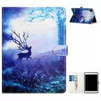 Cute Pattern Printing Leather Wallet Stand Cover Case for iPad Air (2020)/Air (2022) - Deer