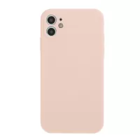 Pure Colour Matte Soft TPU Cover Phone Case for iPhone 11 6.1 inch - Pink