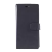 MERCURY GOOSPERY Mansoor Series Wallet Style Leather Cover Case for iPhone 12 mini 5.4 inch - Dark Blue