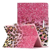 Pattern Printing Smart Leather Stand Case for iPad 9.7-inch (2018) / 9.7-inch (2017) / Air 2 / Air (2013) - Leopard